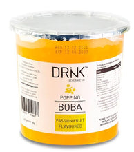 Load image into Gallery viewer, Passion Fruit Popping Boba