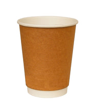 Load image into Gallery viewer, Kraft Double Wall Take Away Cups