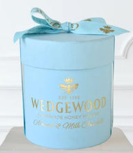 Load image into Gallery viewer, Milk Choc &amp; Almond Bon Bons - Small Hat Box Blue - LT
