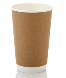 Kraft Double Wall Take Away Cups